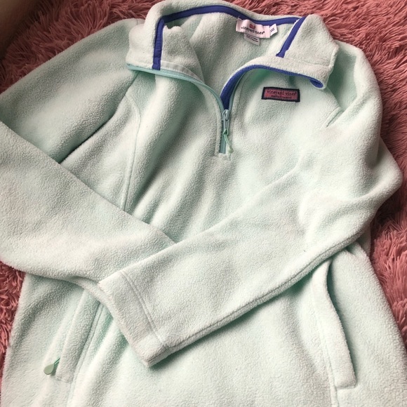Vineyard Vine Mint Sherpa SOLD - Picture 2 of 3